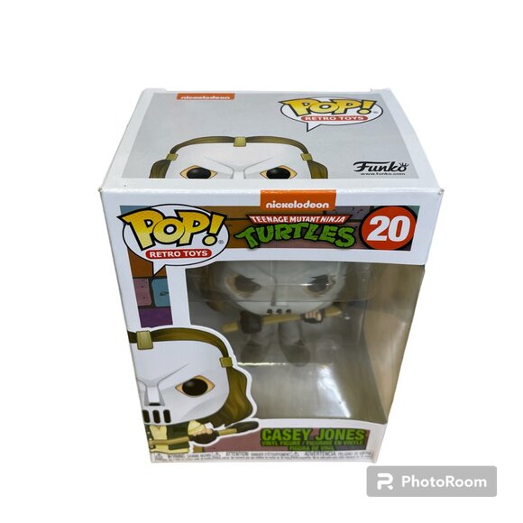 Funko Pop Retro Toys Nickelodeon Teenage Mutant Ninja Turtles Casey Jones #20 - Picture 2 of 7